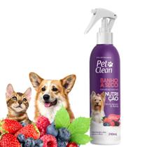 Banho a Seco Pet Clean Cachorro Gato Cães Pet Banho a Seco Pet Clean Cachorro Gato Cães Pet