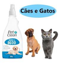 Banho A Seco Pet Clean Liquido Para Cães E Gatos 500 Ml Top