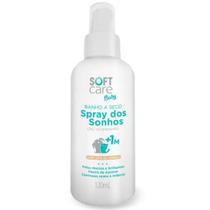 Banho a Seco Spray dos Sonhos Soft Care Baby 120 ml Banho a Seco Spray dos Sonhos Soft Care Baby 120 ml
