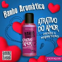 Banho Aromático Atrativo de Amor, Paixão e Magnetismo - 120ml - Feitiços Banho Aromático Atrativo de Amor, Paixão e Magnetismo - 120ml - Feitiços