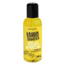 Banho Aromatico Rosas Amarela Energia e Prosperidade Feitiços 120ml