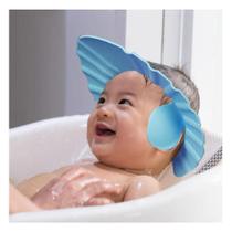banho bebê, banho silicone ajustável Chapéu xampu à prova d'água para crianças e meninas meninos gran