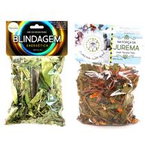 Banho Blindagem Energética Jurema Proteção Espiritual Ansiedade Angustia Kit