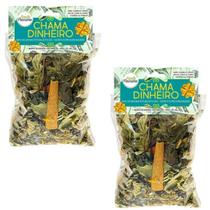 Banho Chama Dinheiro Sorte Prosperidade Financeira Atrair Clientes Kit 2 Und