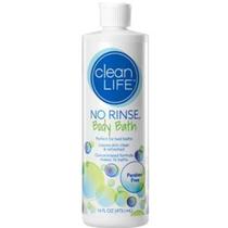 Banho corporal sem enxágue 473 ml deixa a pele limpa e revigorada