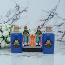 Banho Cosme e Damião Líquido 500ml 7 Folhas Alegria, Cura Emocional e BemEstar Familiar