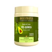 Banho Creme Pós Química Bio Extratus 1Kg Abacate e Jojoba Cabelos Danificados Restauração Reparação