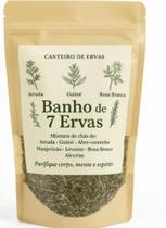 Banho de 7 ervas 90g Canteiro de Ervas