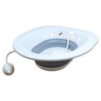 Banho de assento branco retrátil - longevitech Banho de assento branco retrátil - longevitech