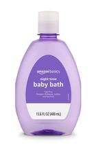 Banho de bebê Amazon Basics, noturno, levemente perfumado, 400 ml