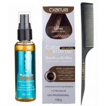 Banho de Brilho Caribe + Óleo de Argan + Pente Lilabella