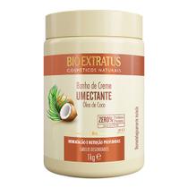 Banho de Creme Bio Extratus Umectante Óleo de Coco Hidratação e Nutrição Profundas 1Kg