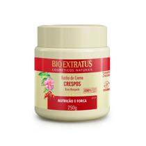 Banho de Creme Crespos Bio Extratus Rosa Mosqueta Força 250g