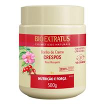 Banho de Creme Crespos Nutrição e Força 500ml Bio Extratus