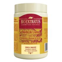 Banho de Creme Hidratação Fortalecedora tutano 1 LITRO Bio Extratus - BIOEXTRATUS