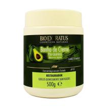 Banho De Creme Pós Química Abacate 500 g Bio Extratus