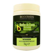 Banho de Creme Pós Química Abacate e Jojoba 1kg - Bio Extratus Banho de Creme Pós Química Abacate e Jojoba 1kg - Bio Extratus