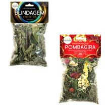 Banho de Ervas Pomba Gira Blindagem Energética Sedução Kit Banho de Ervas Pomba Gira Blindagem Energética Sedução Kit
