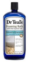 Banho de espuma Dr. Teal's Epsom Salt Detoxify Energize 1L