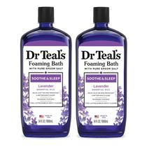 Banho de Espuma Dr. Teal's Soothe & Sleep Lavanda - 2 Unidades de 1L
