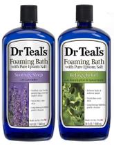 Banho de espuma Dr. Teal's Soothe & Sleep Lavanda e Eucalipto Banho de espuma Dr. Teal's Soothe & Sleep Lavanda e Eucalipto