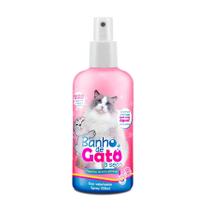 Banho De Gato À Seco Puro Glamour Spray 250ml - Cat My Pet