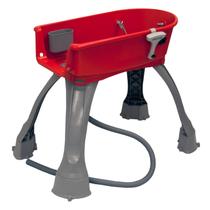 Banho de reforço para animais de estimação, elevado, médio (vermelho), fabricado nos EUA Banho de reforço para animais de estimação, elevado, médio (vermelho), fabricado nos EUA