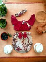 Banho de sol com tiara