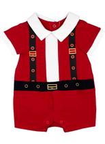 Banho de Sol Romper Bebê Menino Papai Noel - Bibe