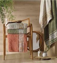 Banho jacquard nature 70cm x 1,35m - 810-damasco Banho jacquard nature 70cm x 1,35m - 810-damasco