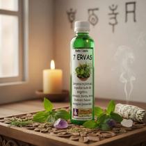 Banho Líquido 7 Ervas 200ml - Limpeza Banho Líquido 7 Ervas 200ml - Limpeza