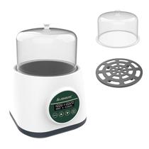 Banho-maria digital LABHOUSE WB-2S com revestimento interno em aço inoxidável e revestimento preto em Teflon Aquecimento e proteção dupla contra funcionamento a seco, 100C, precisão de 0,1C Temporizador de 24 h para uso termostático em laboratório