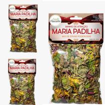 Banho Maria Padilha Atração Amorosa Sedução Autoestima Empoderamento Kit 3 Und