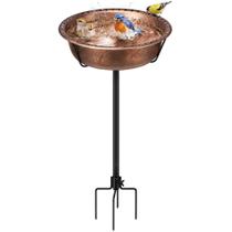 Banho para Pássaros VIVOHOME 33 cm Bronze ABS Externo 5,5 L Banho para Pássaros VIVOHOME 33 cm Bronze ABS Externo 5,5 L