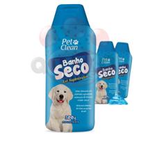 Banho Pet a seco para caes gatos em gel higienizador Pet Clean