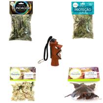 Banho Proteção Espiritual Blindagem Energética Rosa Branca Danda da Costa Kit