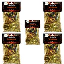 Banho Quebra Demanda Inveja Olho Grande Ansiedade Angustia Descarrego Completo Kit 5 Und