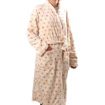 Banho roupao estampado flanel design daju