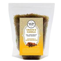 Banho Sal Grosso e Ervas Cravo e Canela Banho Sal Grosso e Ervas Cravo e Canela