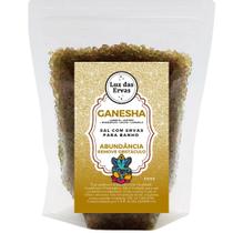 Banho Sal Grosso e Ervas Ganesha (abundância e remoção de obstáculo)