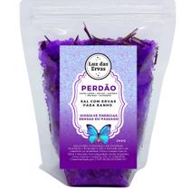 Banho Sal Grosso e Ervas Perdão (dissolve energias densas do passado)