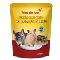 Banho Seco Para Hamster e Chinchila 700g - Reino das Aves