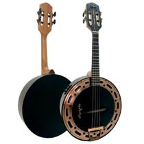 Banjo Eletroacústico Ativo Marquês BAJ-221BKSEQ Preto-Rosé