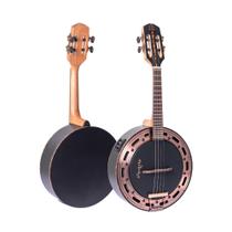 Banjo Eletroacústico Ativo Marquês Baj-221bkseq Preto-rosé