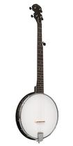Banjo Gold Tone AC-1/L de 5 cordas em tamanho real com bolsa de gig para a mão esquerda