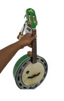 Banjo Marquês Pintado Verde Eletrico Passivo