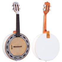 Banjo profissional branco rozini rj11 el bc