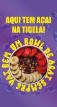 Banner açai Banner açai
