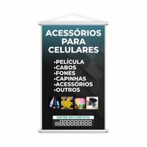 Banner Acessórios Para Celulares Capinhas Películas Grande