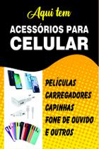 Banner Arte Pronta - Acessórios Para Celular